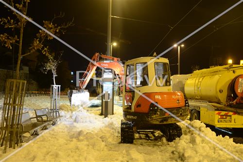 Jerusalem snowy