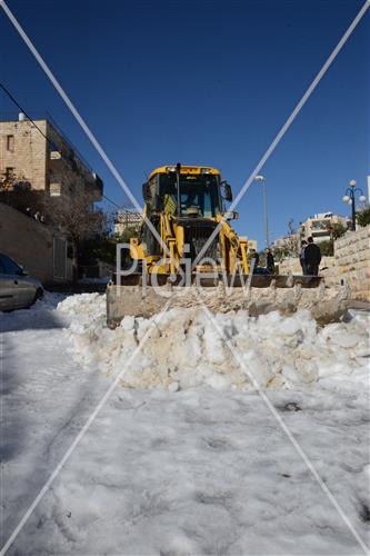 ירושלים מושלגת