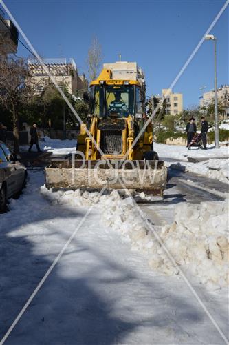 ירושלים מושלגת