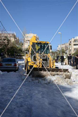 ירושלים מושלגת