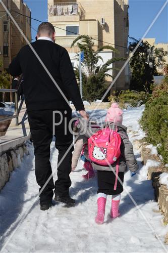 ירושלים מושלגת