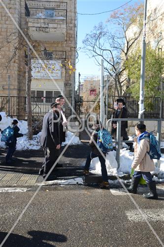 ירושלים מושלגת