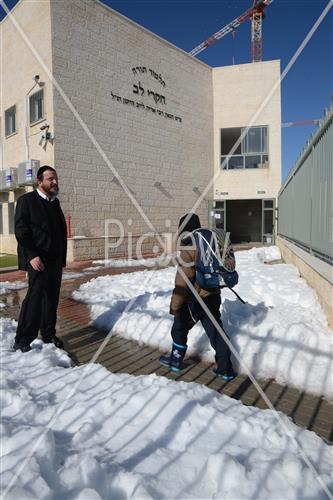 ירושלים מושלגת