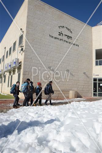 ירושלים מושלגת