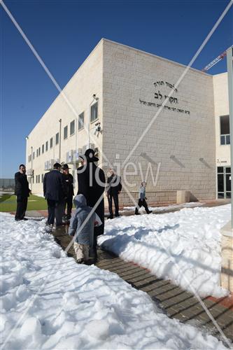 ירושלים מושלגת