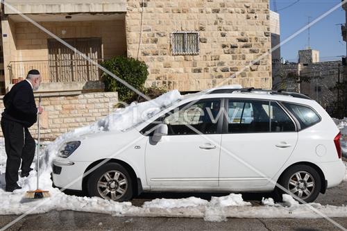 ירושלים מושלגת
