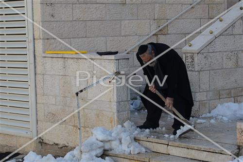 ירושלים מושלגת