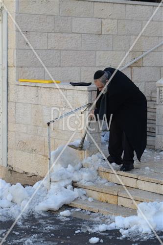 ירושלים מושלגת
