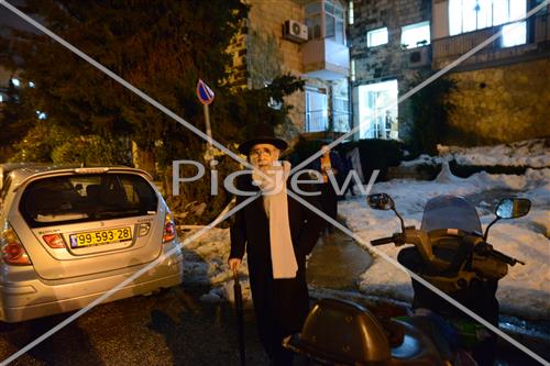 ירושלים מושלגת