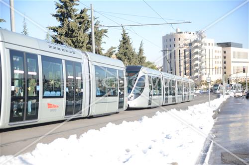 ירושלים מושלגת