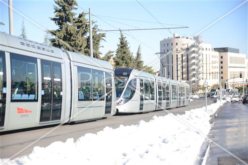 ירושלים מושלגת