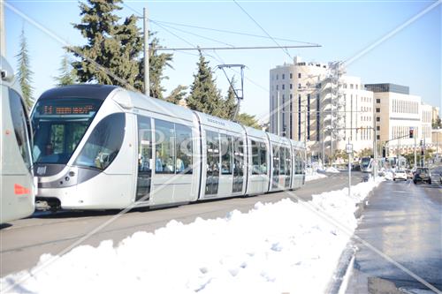 ירושלים מושלגת