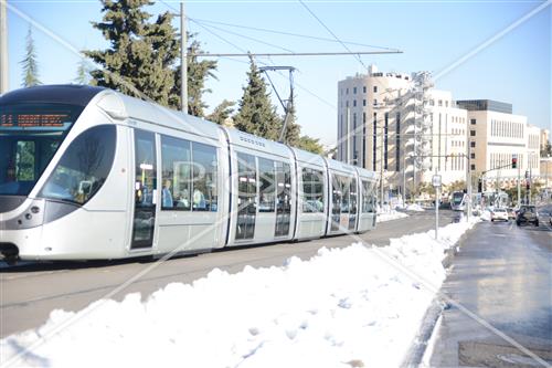 ירושלים מושלגת