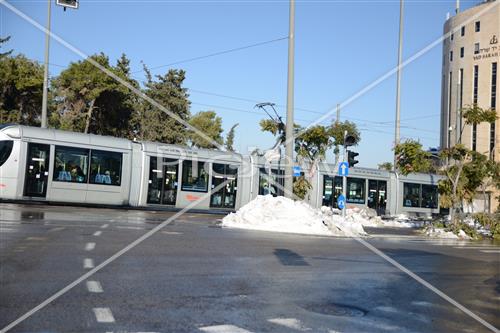 ירושלים מושלגת