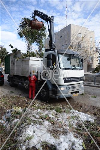ירושלים מושלגת