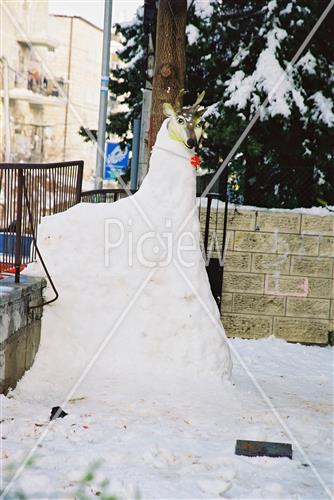 ירושלים מושלגת