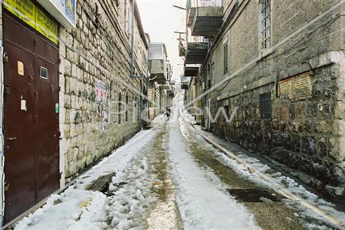 ירושלים מושלגת