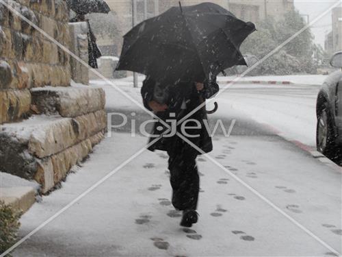 ירושלים מושלגת