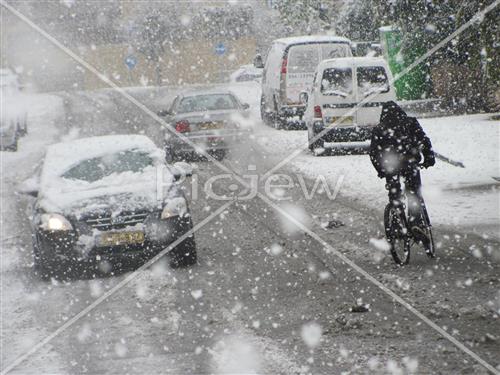 Jerusalem snowy