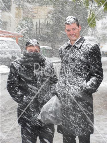 Jerusalem snowy