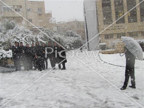 Jerusalem snowy