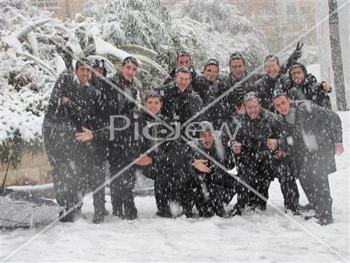 Jerusalem snowy