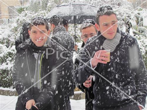 Jerusalem snowy