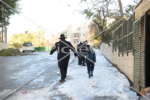 ירושלים מושלגת