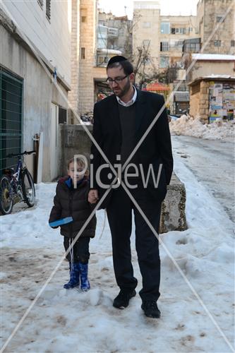 ירושלים מושלגת