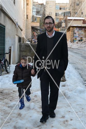 ירושלים מושלגת