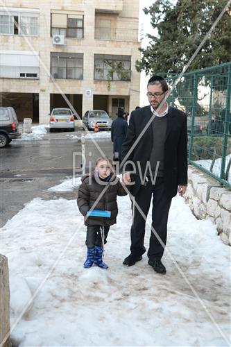 ירושלים מושלגת