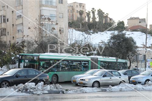 ירושלים מושלגת