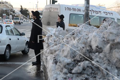 ירושלים מושלגת
