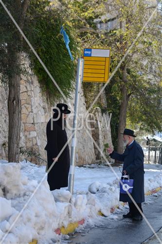 ירושלים מושלגת