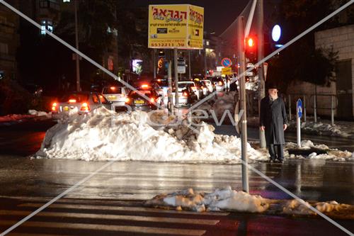 ירושלים מושלגת