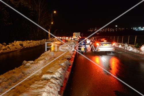 Jerusalem snowy