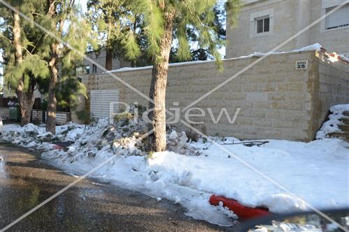 ירושלים מושלגת