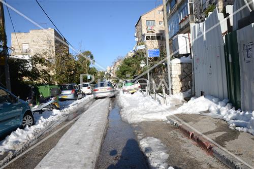 Jerusalem snowy