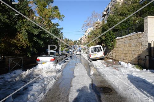 ירושלים מושלגת