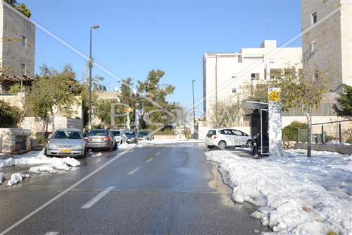 ירושלים מושלגת