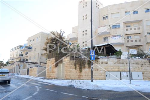 Jerusalem snowy