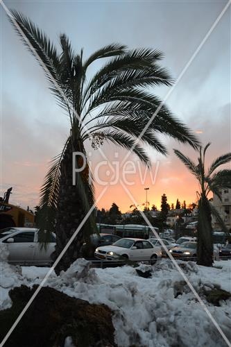 ירושלים מושלגת