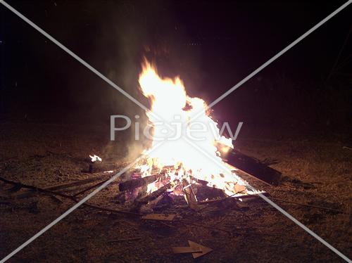 Lag Ba'Omer fire