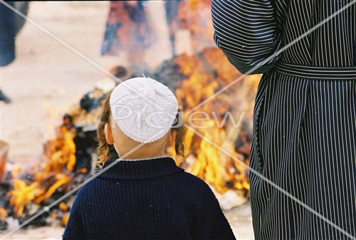 Burning chametz