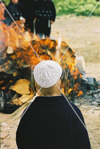 Burning chametz