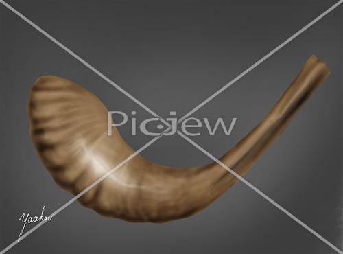 shofar painting