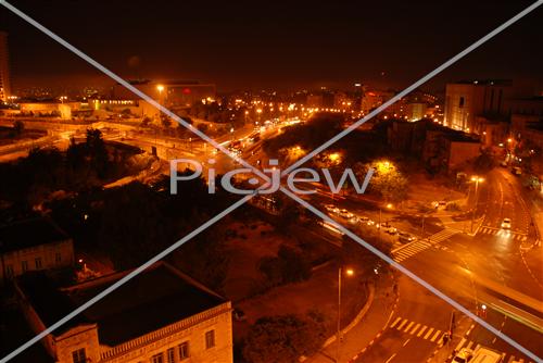 Jerusalem at night