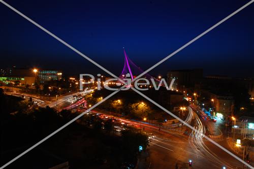 Jerusalem at night