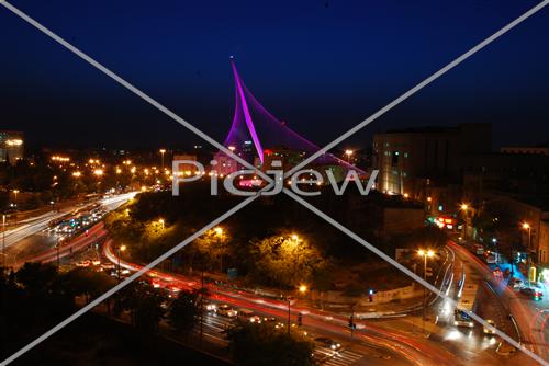 Jerusalem at night