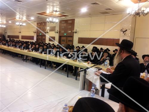 כינוס היסוד לדיינים ומורי הוראה בראשות גאב''ד 'חניכי הישיבות'